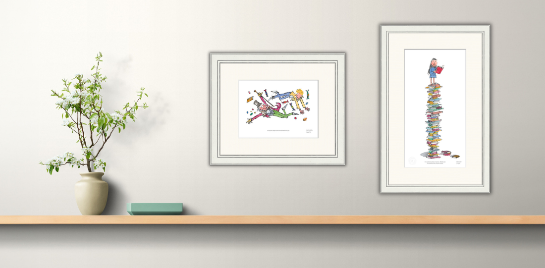 Quentin Blake and Roald Dahl Limited Edition Children's Illustration Art prints