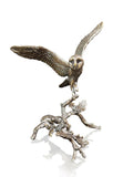 Richard Cooper solid bronze owl sculpture 1169