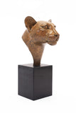 Adam Binder Leopard Head Sculpture