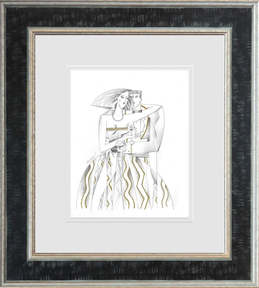 Andrei Protsouk Lord and Lady III - Line Study