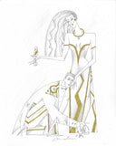 Andrei Protsouk Lord and Lady I - Line Study
