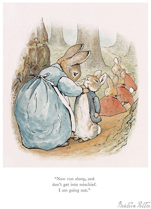 Don't Get into Mischief by illustrator Beatrix Potter 