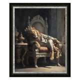 Boid-Just-Lion-Around-Framed