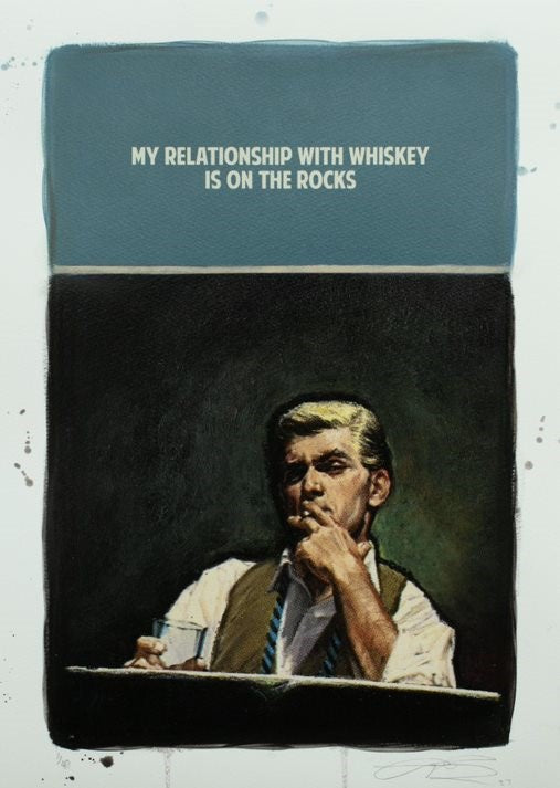 Connor Brothers satirical art My relationship with whiskey