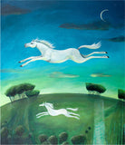 Carolyn Pavey Jump for Joy limited edition horse art print