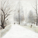 Chris Ross Williamson winter walk scene limited edition artwork