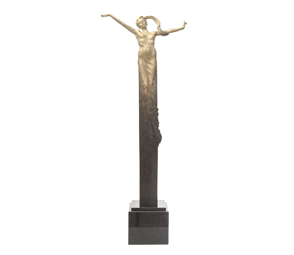 The sculpture Freedom by Carl Payne - a stunning figurative work.