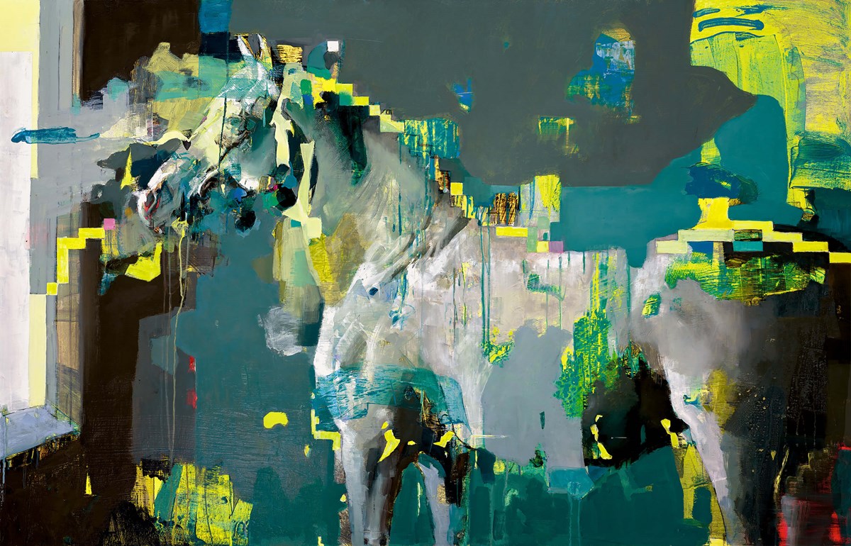 Christian Hook Trance Horse in Deep House with Digital Window