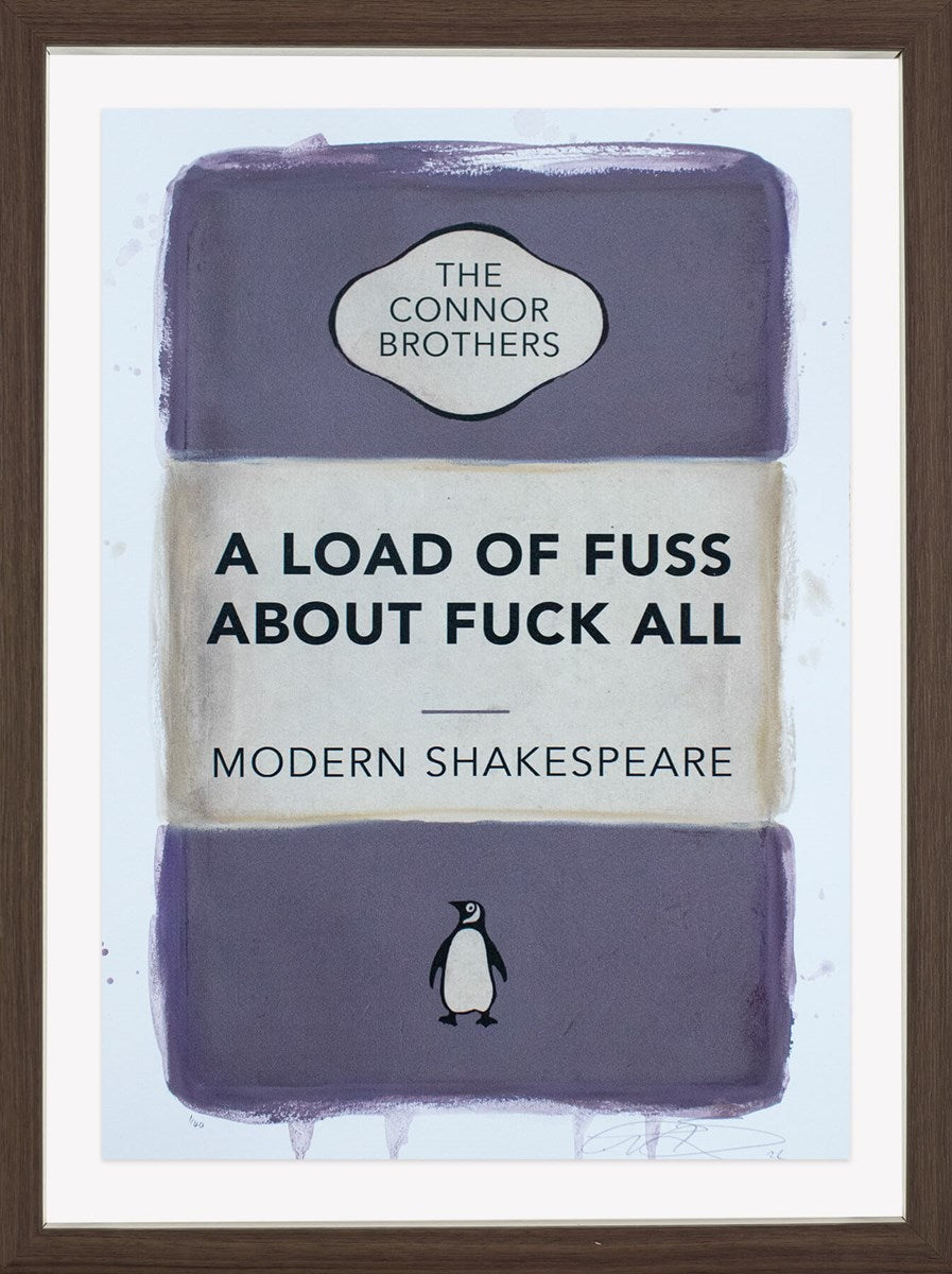 Connor Bros Penguin Classics Modern Shakespeare Purple Framed