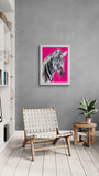 Dave White Grevy's Zebra I Framed