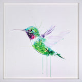 Dave White Hummingbird II Deluxe Collector's Edition Framed