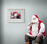 Doug Hyde Christmas festive artwork ho ho ho