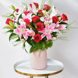 » Deluxe Rose & Lily Bouquet (100% off)