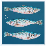 Three Small Fish - Original