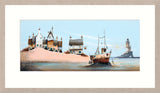 Gary Walton Sitting On The Dock Of A Bay Signed Limited Edition Framed Artwork