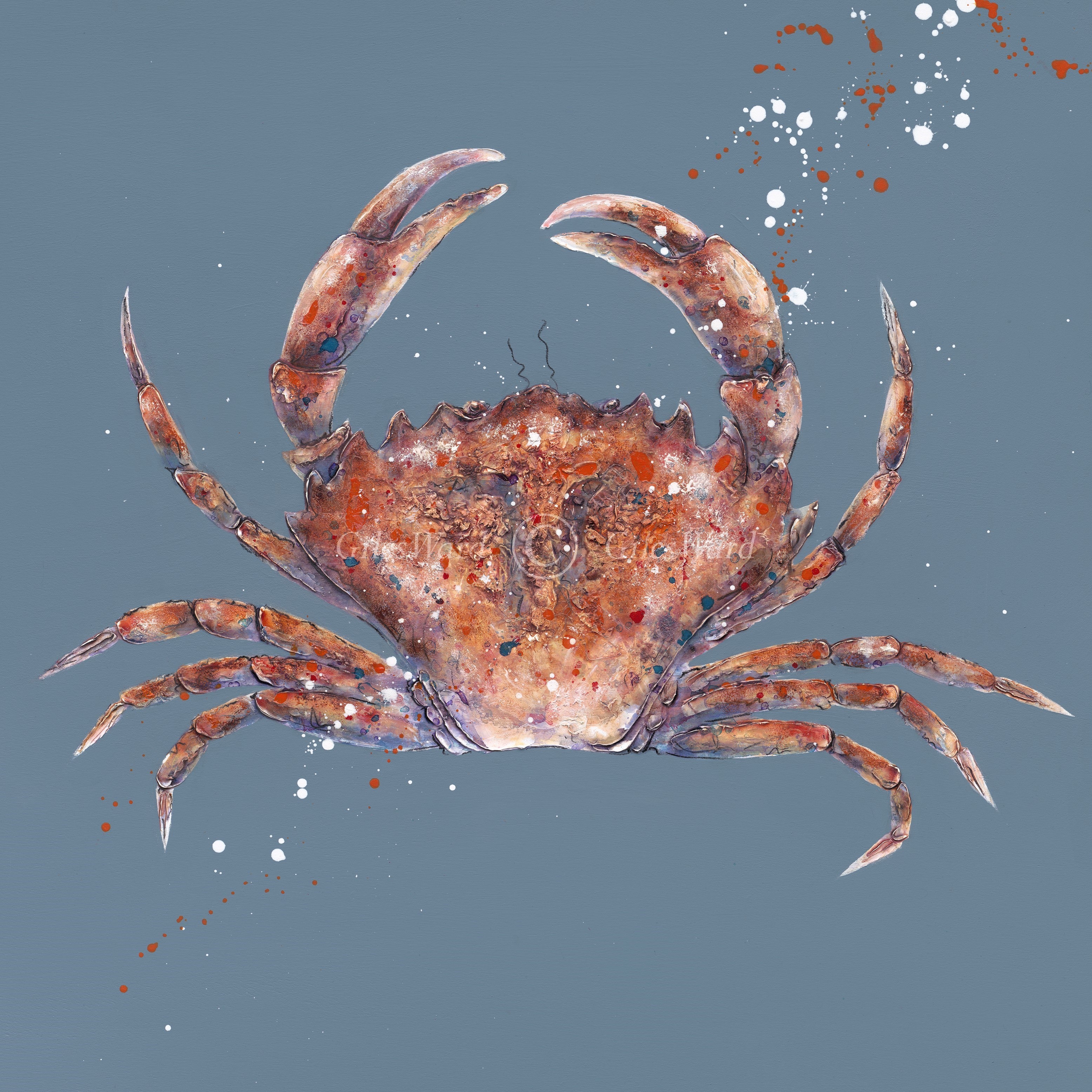 Red Crab by artist Giles Ward