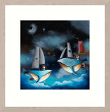 Gary Walton The Whales Tale art print framed