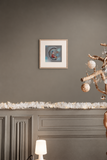Gary waltons snowman friends hung up in room