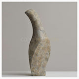 Elongated abstract sculpture of a Bird Form