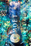 Henri Miller Moet & Chandon champagne bottle