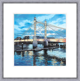 Jo Quigley Albert Bridge framed artwork