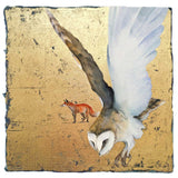 Jackie Morris In the evening flies the owl mounted