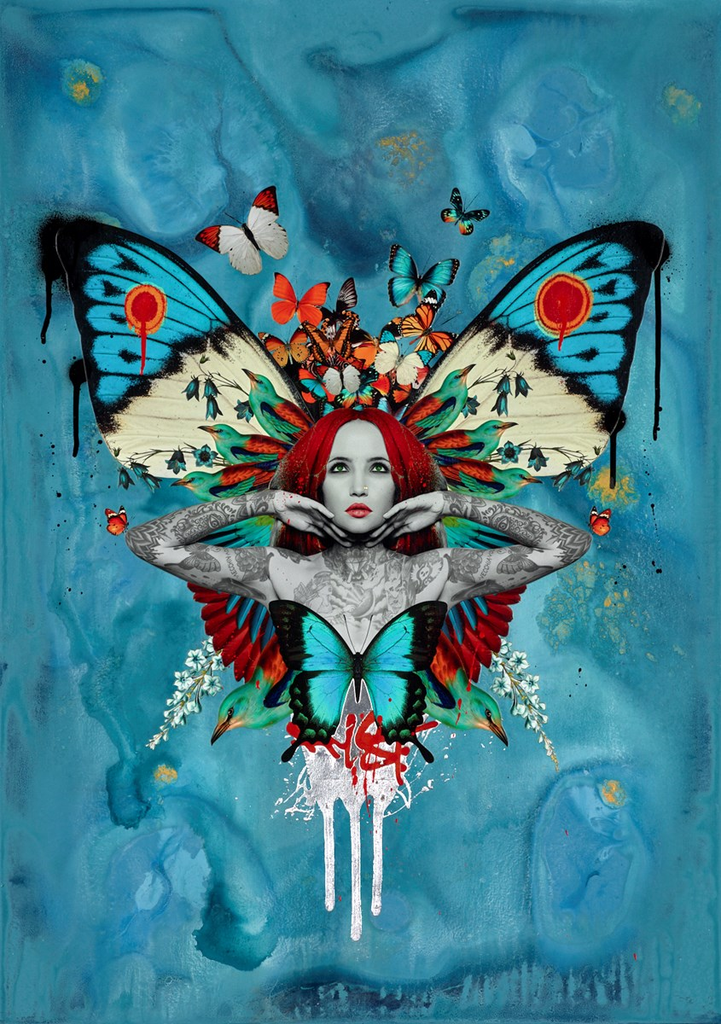 Freedom Original Artwork Matt Herring 5* reviews with The Rose