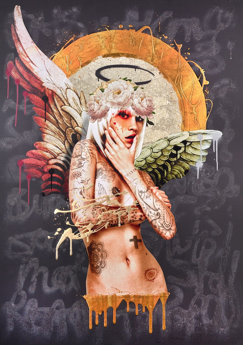 The Fallen Angel by artist Matt Herring 