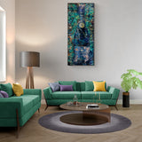 Henri Miller champagne in living room