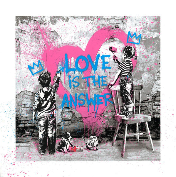 Made with Love | Mr. Brainwash Artwork | The Rose Gallery