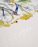 Sir Quentin Blake "What this bike needs" said Mrs Armitage Collectors Edition Print 