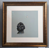 The Butterfly Nicky Litchfield Original Pastel on Board Framed Artwork