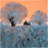 Paul evans sunset winter landscape artwork
