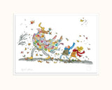 Sir Quentin Blake  Her lovely ragged patchwork cloak Collectors Edition Print