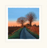 Paul-Evans-Sunset-Lane-mounted