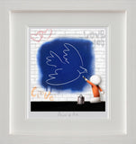 Doug Hyde Peace of art framed