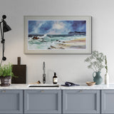 Philip Gray Crashing Waves coastal artwork