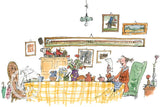 Sir Quentin Blake Mrs Armitage read the letter to Breakspear Collectors Edition Print