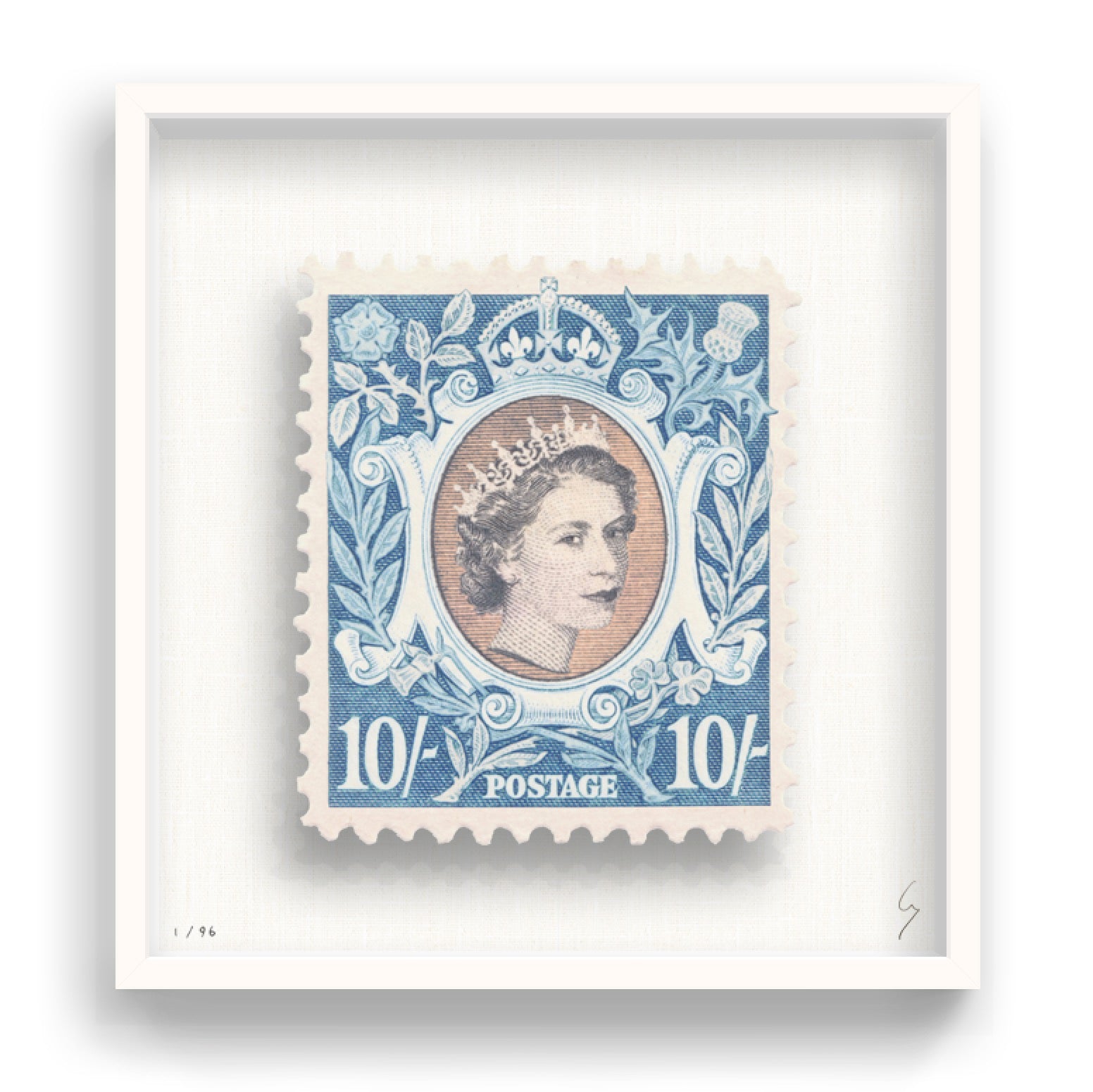 Guy Gee Terence Stamps art collection Queen Elizabeth