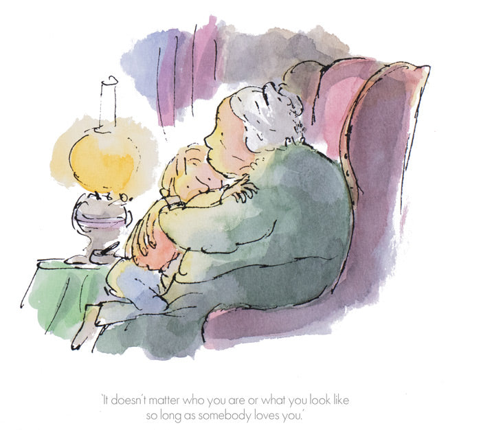 Quentin Blake Collector's edition print It doesn't matter who you are