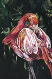 Sarah Jackson Pandora Limited edition art print Flamingo