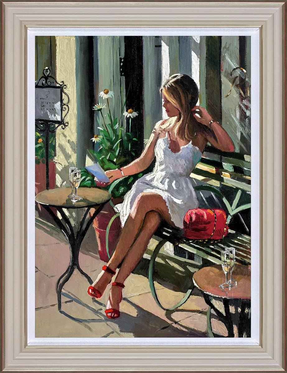 Sherree Valentine Daines, Society styled artwork Al Fresco framed