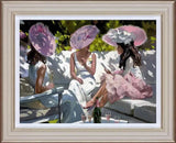 Sherree Valentine Daines pink champagne ascot artwork