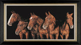 Debbie Boon horses artwork framed limited edition