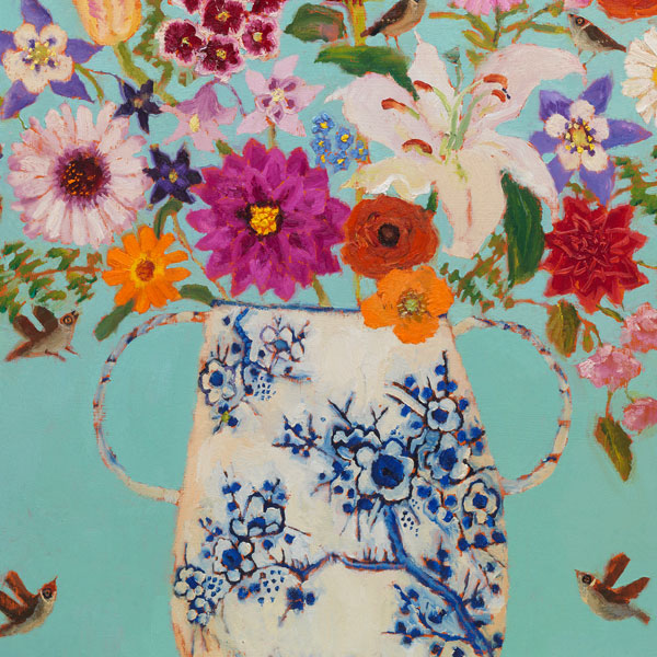 Vanessa Cooper Summer Bounty limited edition floral art print
