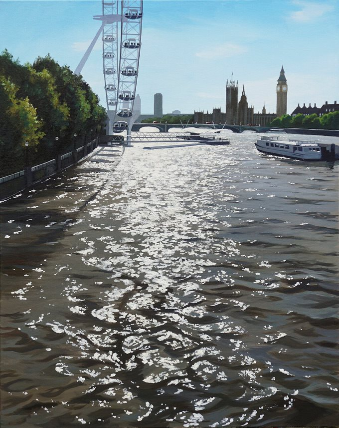 Sunlight on the Thames - Original