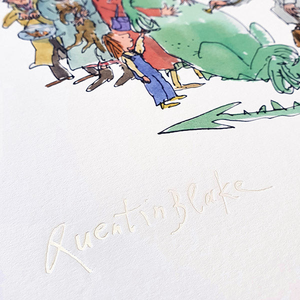 V is for Vet | Quentin Blake | Collector's Art Print Illustration – The ...