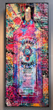Bombay sapphire artwork Henri Miller in the gallery