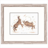 Aaminah Snowdon artist boxing hares limtied edition artwork