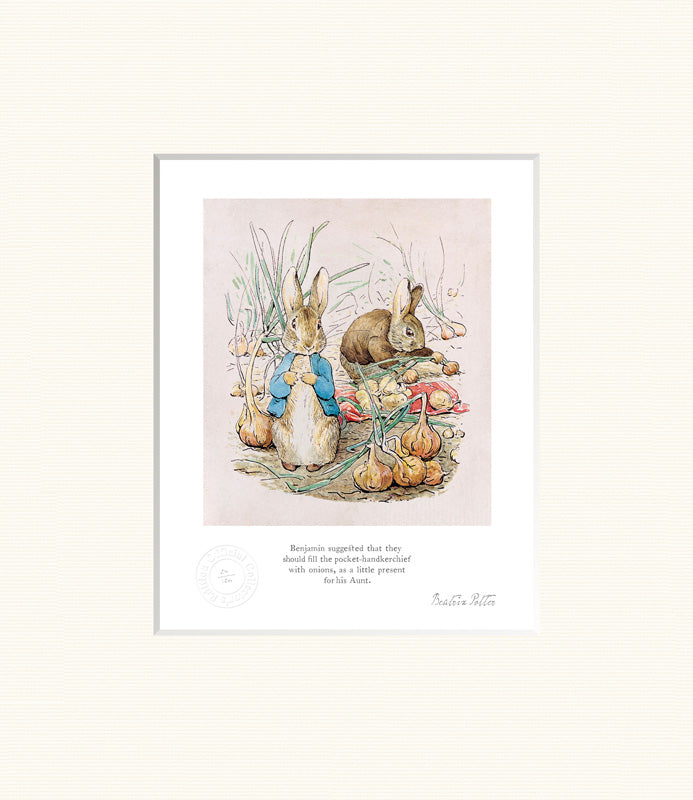 Benjamin Suggested They Fill by illustrator Beatrix Potter